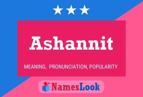 Ashannit Name Poster