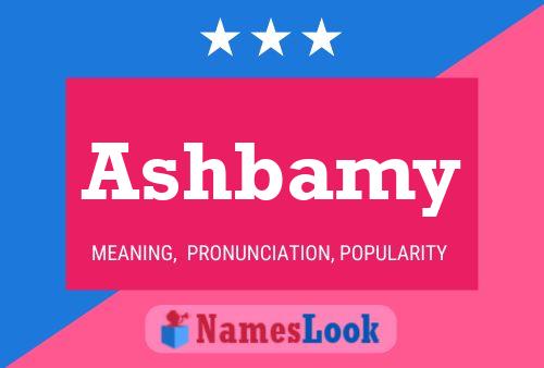 Ashbamy Name Poster