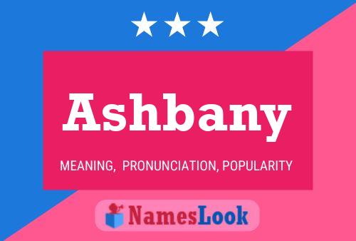 Ashbany Name Poster