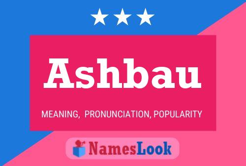 Ashbau Name Poster