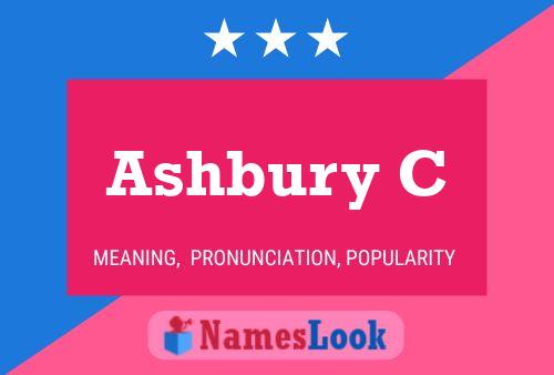 Ashbury C Name Poster