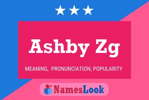 Ashby Zg Name Poster