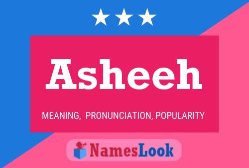 Asheeh Name Poster