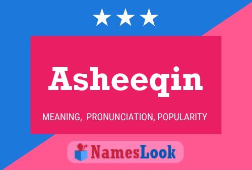 Asheeqin Name Poster