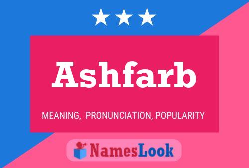 Ashfarb Name Poster