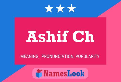 Ashif Ch Name Poster