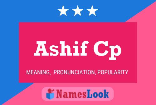 Ashif Cp Name Poster