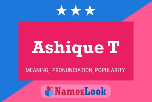 Ashique T Name Poster