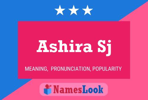 Ashira Sj Name Poster