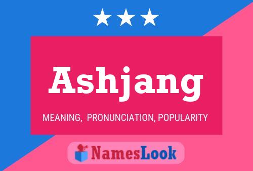 Ashjang Name Poster