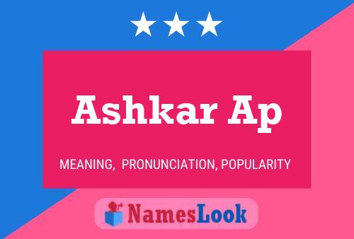 Ashkar Ap Name Poster