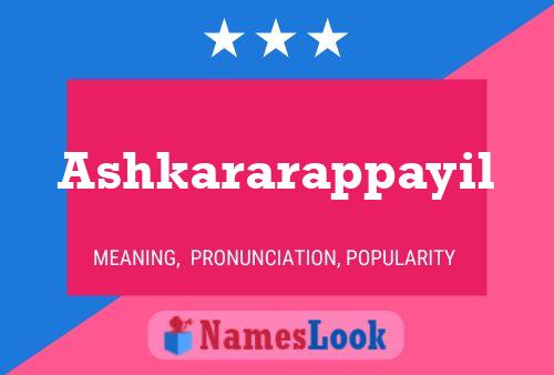 Ashkararappayil Name Poster