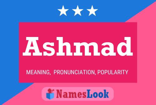 Ashmad Name Poster