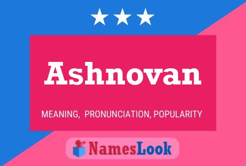 Ashnovan Name Poster