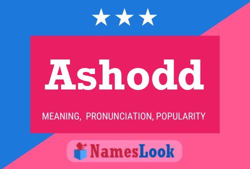 Ashodd Name Poster