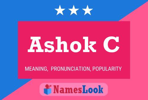 Ashok C Name Poster