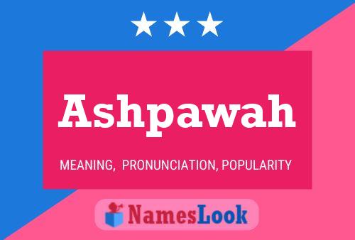 Ashpawah Name Poster