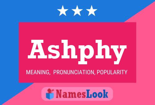 Ashphy Name Poster