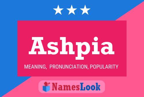 Ashpia Name Poster