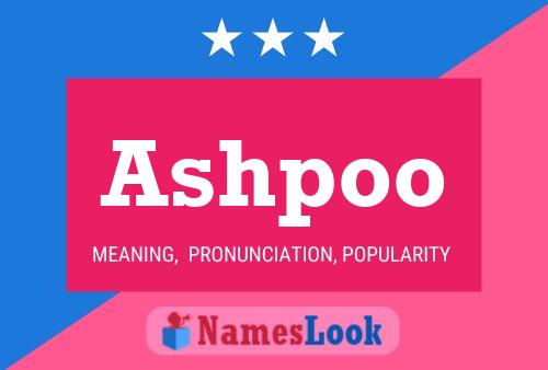 Ashpoo Name Poster