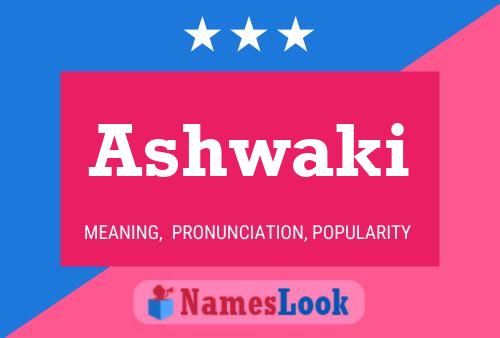 Ashwaki Name Poster