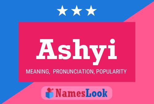 Ashyi Name Poster