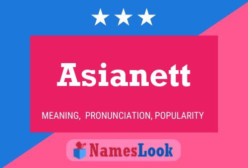 Asianett Name Poster