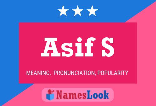 Asif S Name Poster