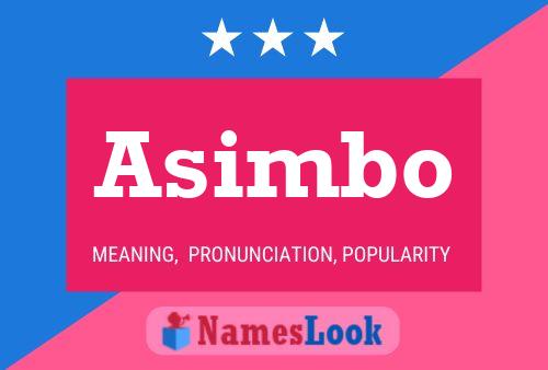 Asimbo Name Poster