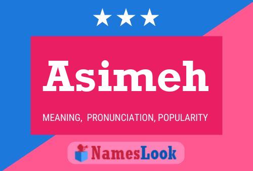 Asimeh Name Poster