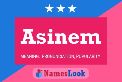 Asinem Name Poster