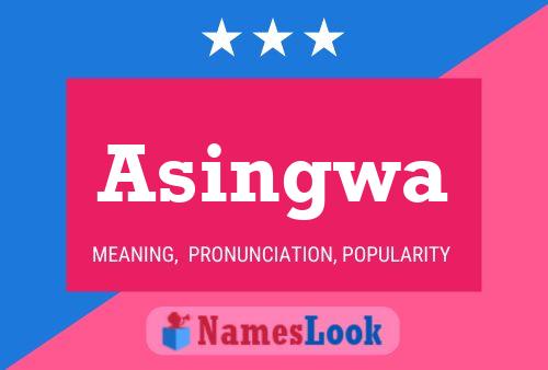 Asingwa Name Poster