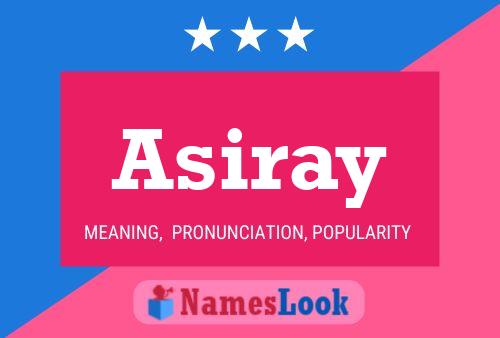 Asiray Name Poster