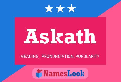 Askath Name Poster