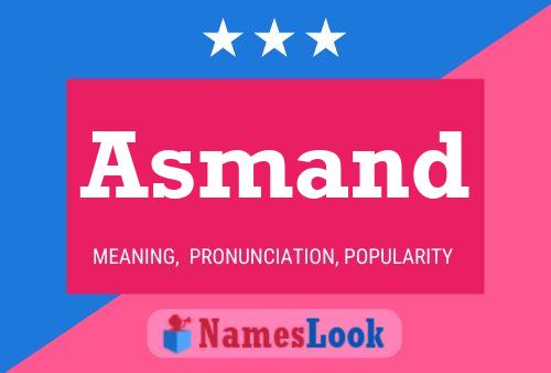 Asmand Name Poster