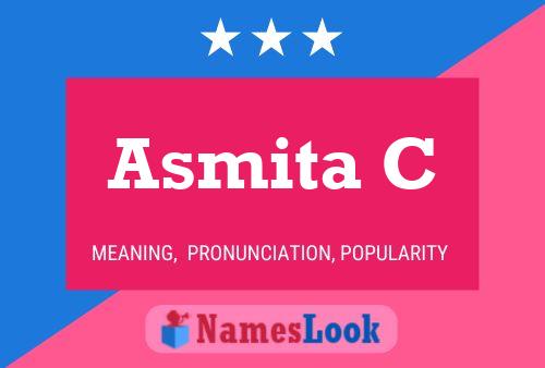 Asmita C Name Poster