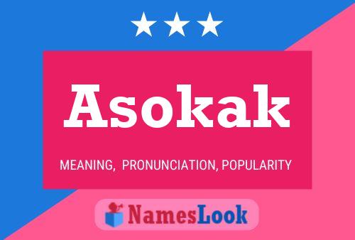 Asokak Name Poster