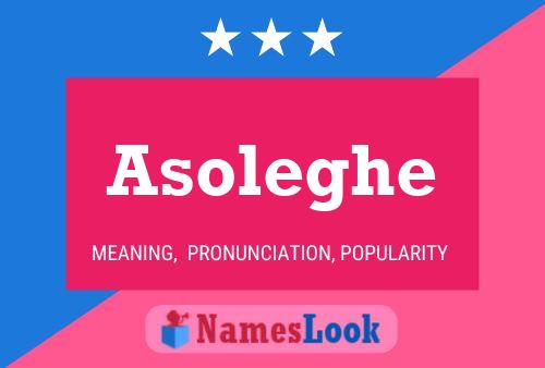 Asoleghe Name Poster