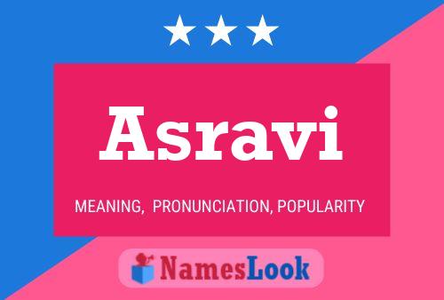 Asravi Name Poster