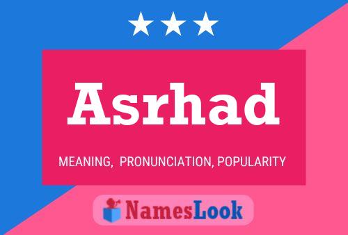 Asrhad Name Poster