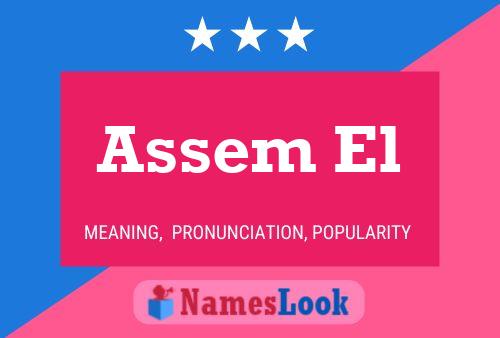 Assem El Name Poster