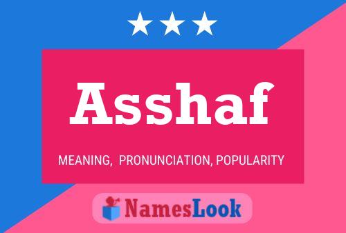 Asshaf Name Poster