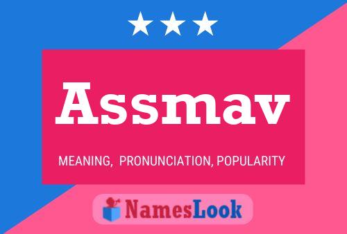 Assmav Name Poster