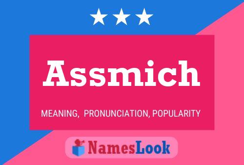 Assmich Name Poster