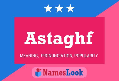 Astaghf Name Poster