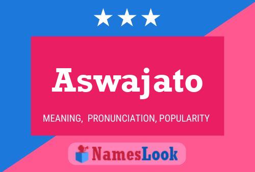 Aswajato Name Poster