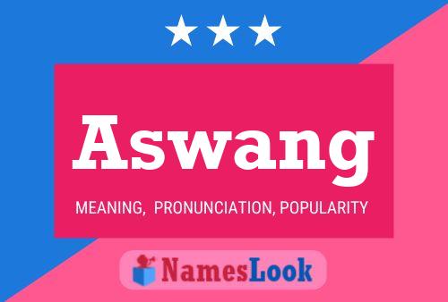 Aswang Name Poster