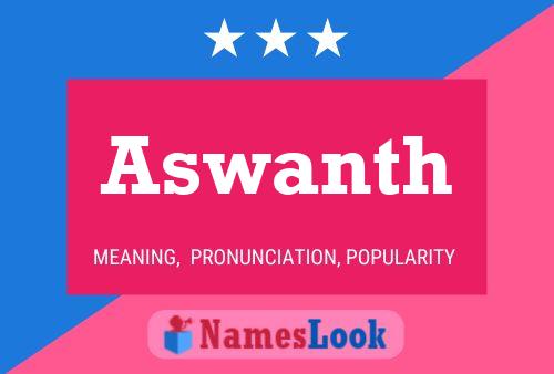 Aswanth Name Poster