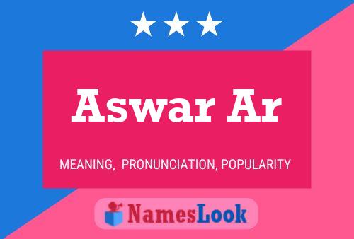 Aswar Ar Name Poster