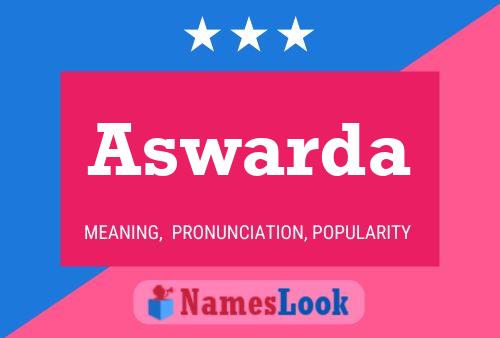 Aswarda Name Poster